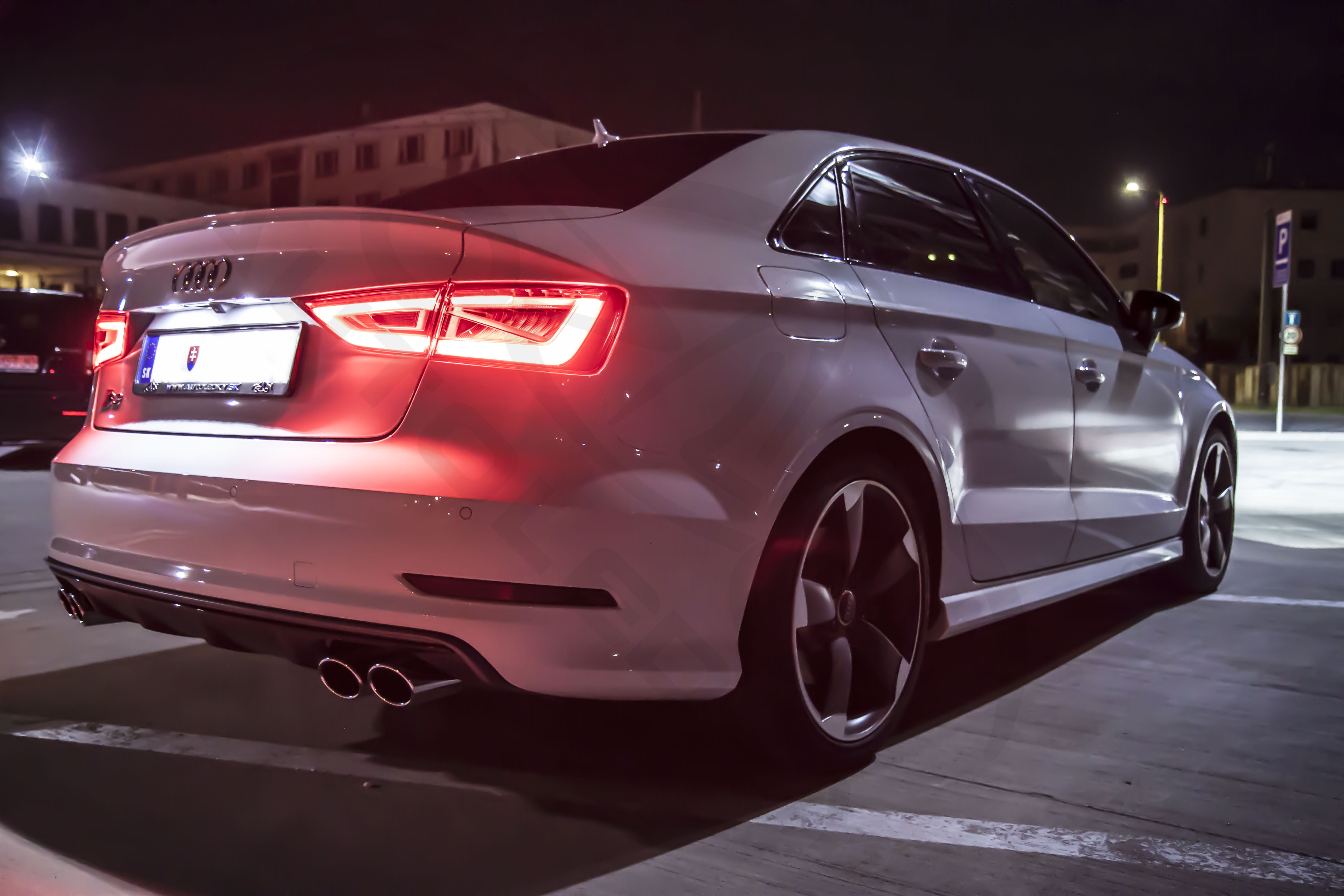 Audi S3 LED osvetlenie ŠPZ Autoledky canbus