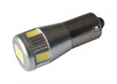  LED auto žiarovka BAx9s biela 3rd Gen.